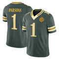 PHIN GB.Packers #1 Micah Parsons Player Green Limited 2026 Rivalries Collection Home Game Stitched Jerseys