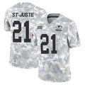 PHIN GB.Packers #21 Benjamin St-Juste Player Arctic Camo Salute To Service Limited Stitched Jerseys