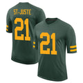 PHIN GB.Packers #21 Benjamin St-Juste Player Green Alternate Vapor Home Game Stitched Jerseys