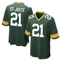 PHIN GB.Packers #21 Benjamin St-Juste Player Green Home Game Stitched Jerseys