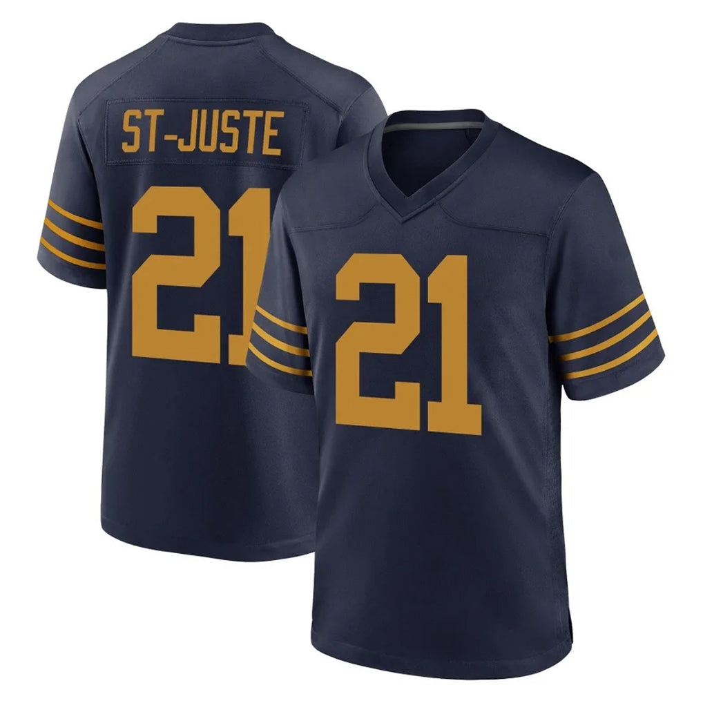 PHIN GB.Packers #21 Benjamin St-Juste Player Navy The 1923 Classic Home Game Stitched Jerseys