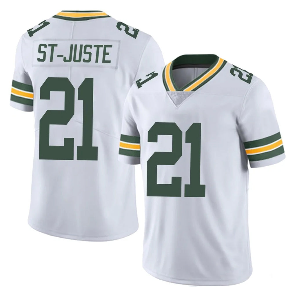 PHIN GB.Packers #21 Benjamin St-Juste Player White Vapor Untouchable Limited Home Game Stitched Jerseys