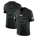 PHIN GB.Packers #25 Keisean Nixon Player Black Impact Limited Home Game Stitched Jerseys