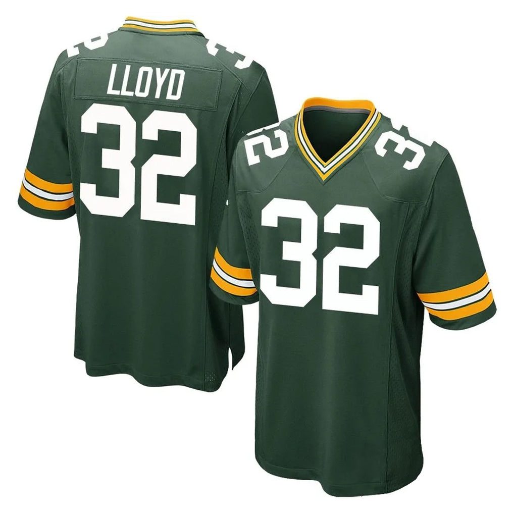 PHIN GB.Packers #32 MarShawn Lloyd Player Green Home Game Stitched Jerseys