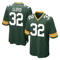 PHIN GB.Packers #32 MarShawn Lloyd Player Green Home Game Stitched Jerseys