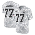 PHIN GB.Packers #77 Jordan Morgan Player Arctic Camo Salute To Service Limited Stitched Jerseys