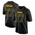 PHIN GB.Packers #77 Jordan Morgan Player Black Fashion Home Game Stitched Jerseys