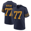 PHIN GB.Packers #77 Jordan Morgan Player Navy The 1923 Classic Home Game Stitched Jerseys