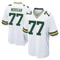 PHIN GB.Packers #77 Jordan Morgan Player White Home Game Stitched Jerseys