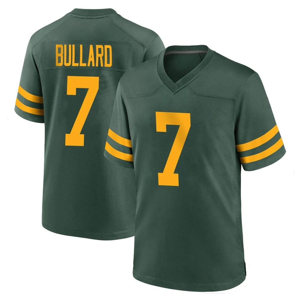 PHIN GB.Packers #7 Javon Bullard Player Green Alternate Home Game Stitched Jerseys