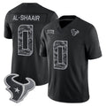 PHIN H.Texans #0 Azeez Al-Shaair Player Black Limited 2026 Salute to Service Home Game Stitched Jerseys