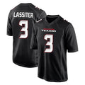 PHIN H.Texans #3 Kamari Lassiter Player Carbon Black Fashion Home Game Stitched Jerseys