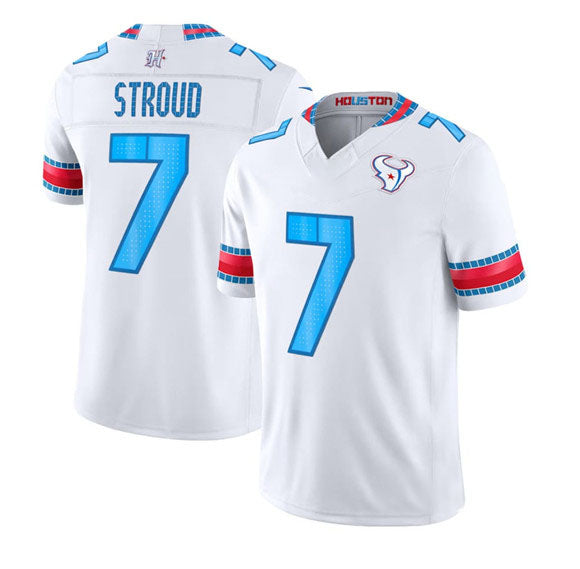 PHIN H.Texans #7 C.J. Stroud White 2026 F.U.S.E. Rivalries Collection Limited Football Stitched Jersey