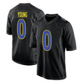 PHIN LA.Rams #0 Byron Young Player Black Fashion Limited Home Game Stitched Jerseys