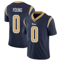 PHIN LA.Rams #0 Byron Young Player Navy Limited Vapor Untouchable Home Game Stitched Jerseys