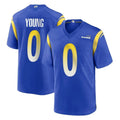 PHIN LA.Rams #0 Byron Young Player Royal Home Game Stitched Jerseys