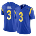 PHIN LA.Rams #3 Kam Curl Player Royal Limited Vapor F.U.S.E. Home Game Stitched Jerseys