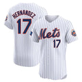 PHIN NY.Mets #17 Keith Hernandez Player White Home Limited Elite Stitched Jerseys