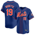 PHIN NY.Mets #19 Bo Bichette Player Royal Home Limited Stitched Jerseys